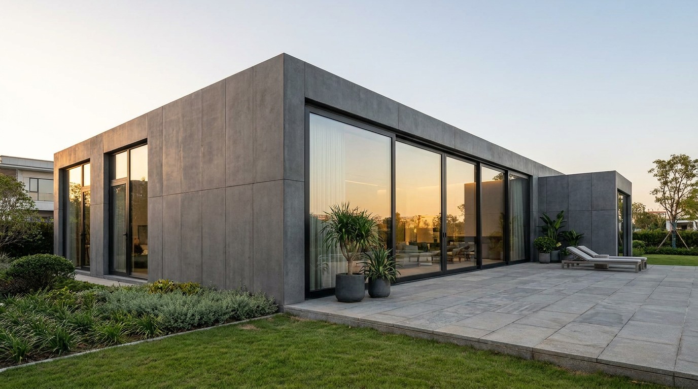 Foshan Double Glazed Aluminum Sliding Window Scene