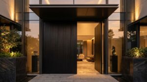 Foshan Hurricane Proof Aluminum Exterior Door Manufacturer with Factory Price List