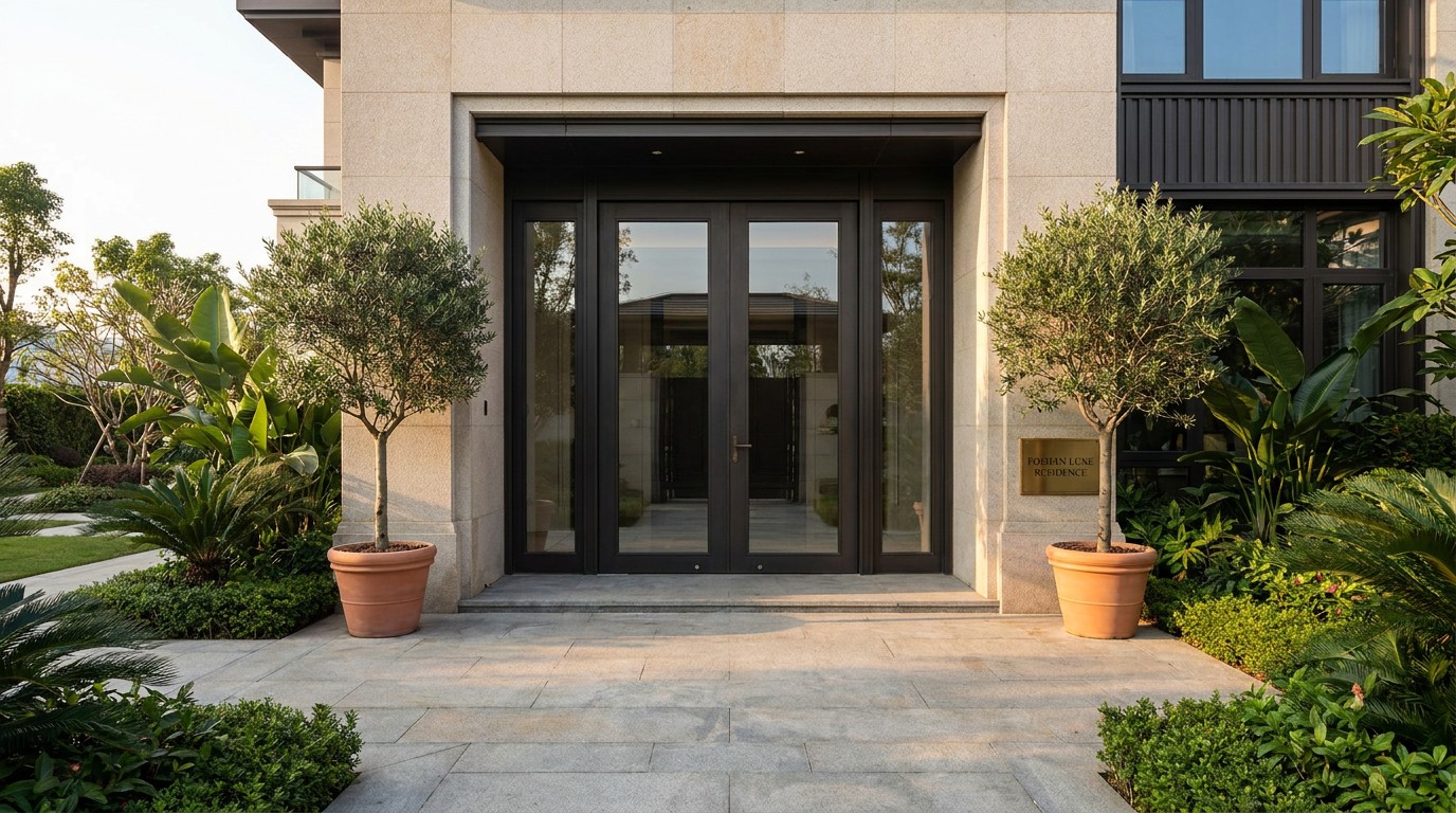 Foshan Premium Aluminum Casement Door Manufacturer Scene