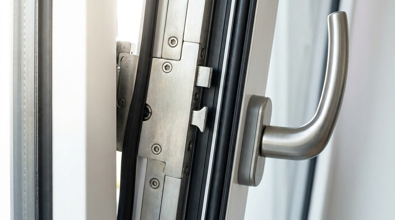 Precision Tilt and Turn Window Hardware Detail