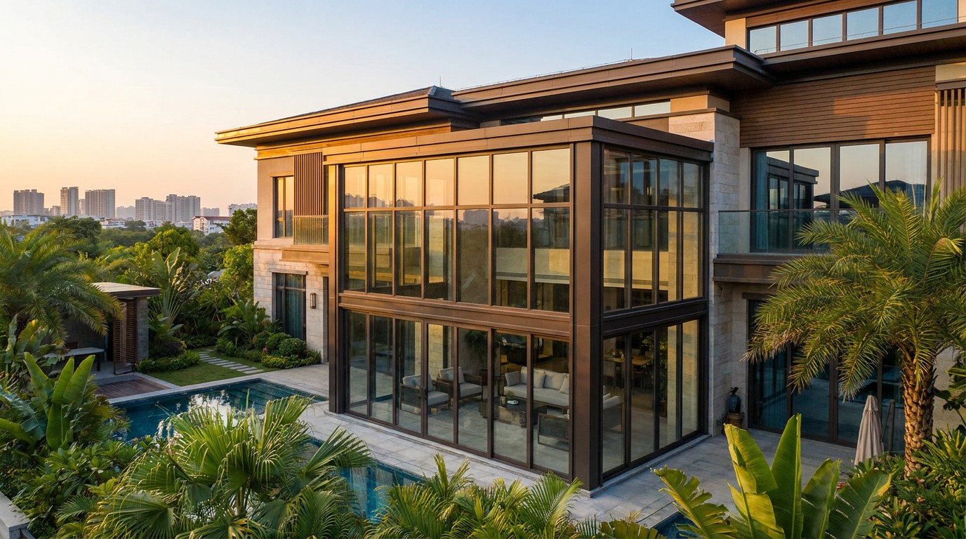 Foshan Premium Aluminum Sunroom Manufacturer Scene