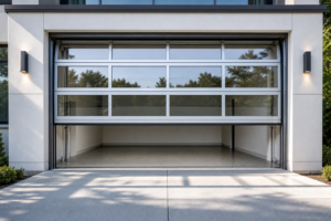 Opener Motor and Safety Systems for Aluminum Glass Garage Doors in China